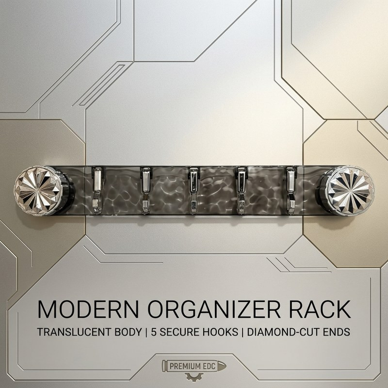Modern Luxury Wall-Mounted Hook Rack